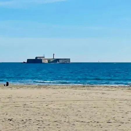 شقة Cap D'agde T2 Piscine - Falaise - Grande Conque آجد